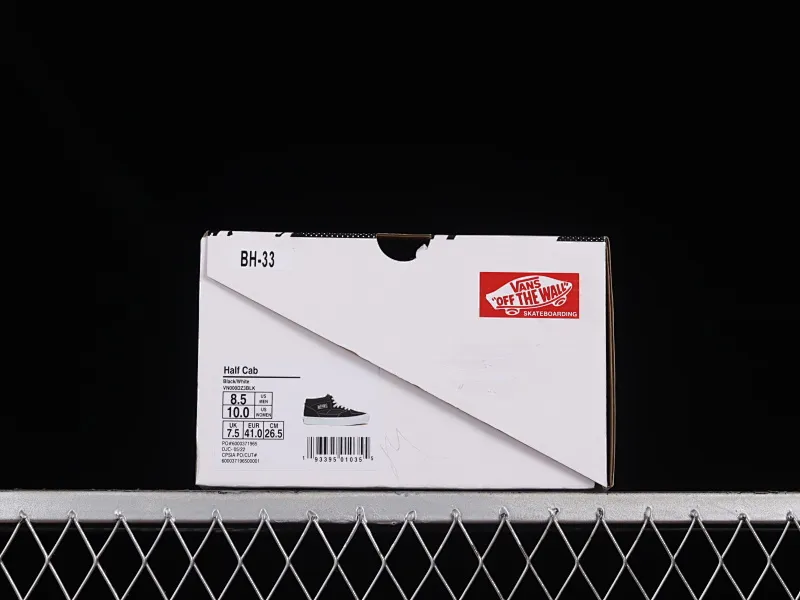 All categories Vans Vans series Vans Mid Vans Zhongbang Vans Half Cab Legend skater signature Zhongbang skateboard shoes VN000DZ3BLK